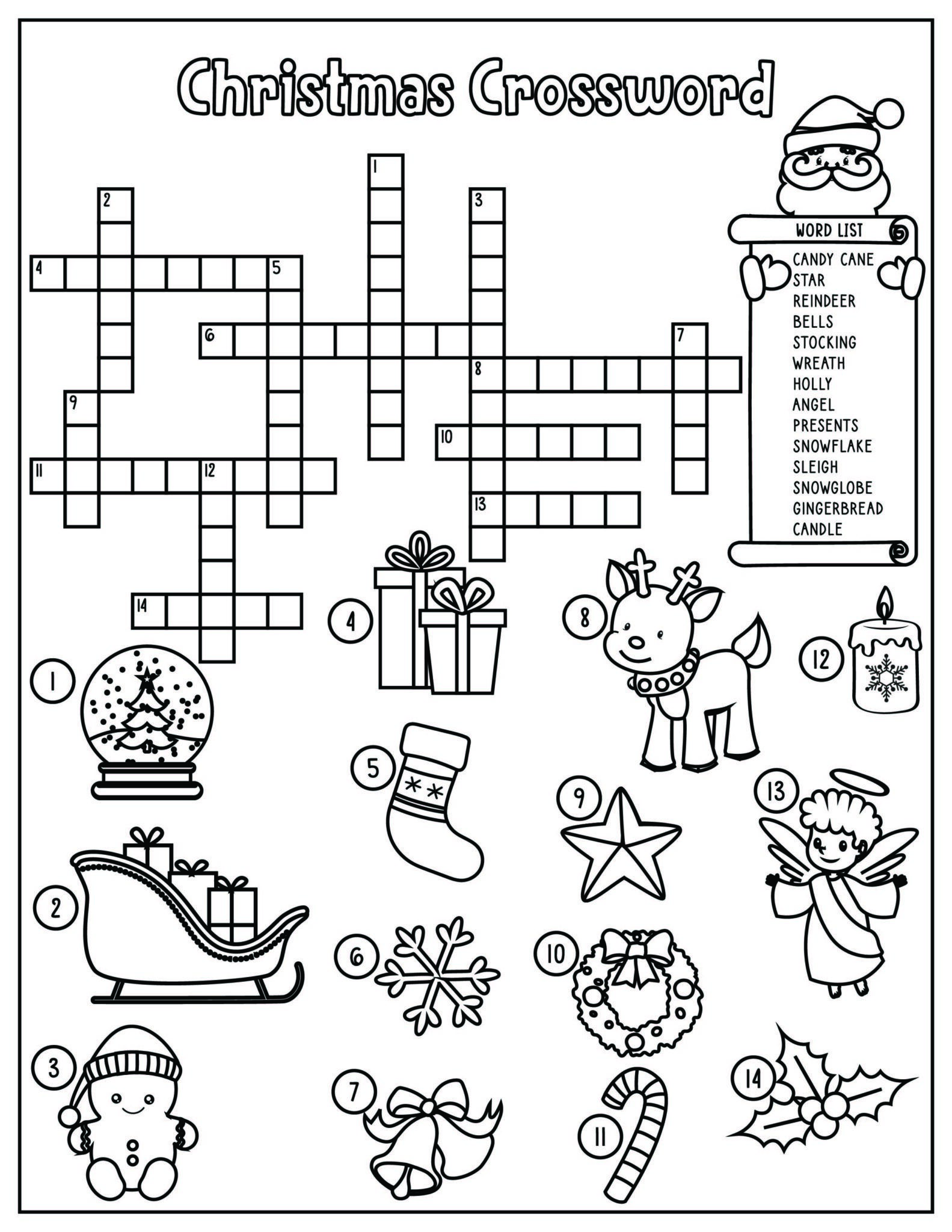 FREE Christmas Worksheets: Coloring Sheets, Word Search &  More!!