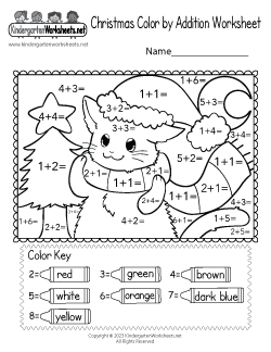 christmas worksheet for 1st grade