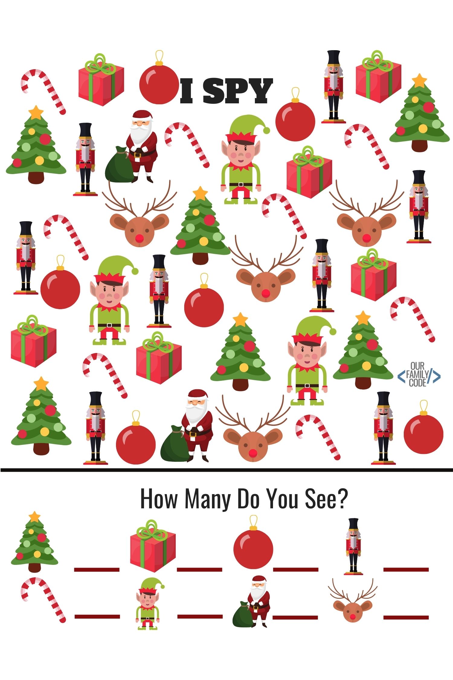 christmas worksheet for 5th graders