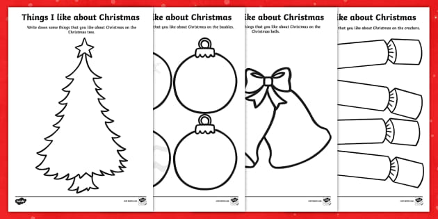 christmas worksheet for christmas