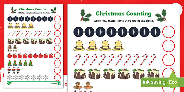 christmas worksheet for christmas