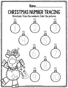 christmas worksheet for toddlers