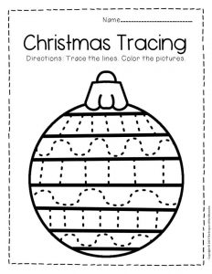christmas worksheet free printable