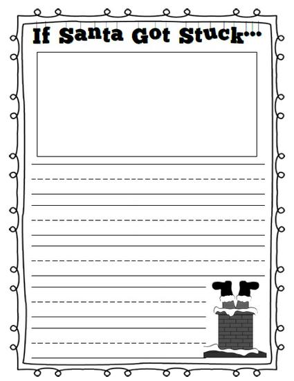 christmas writing for kindergarten