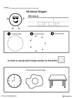 FREE* All About Circle Shapes | MyTeachingStation.com