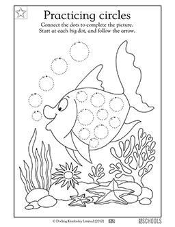 Practicing circles | Kindergarten, Preschool Reading, Writing ...