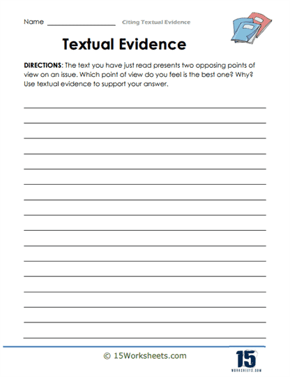 Citing Text Evidence Mini Lesson PowerPoint Digital Versions