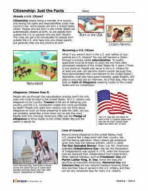 Citizenship: Just the Facts Lesson Plan | iCivics
