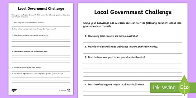 civics worksheet answers