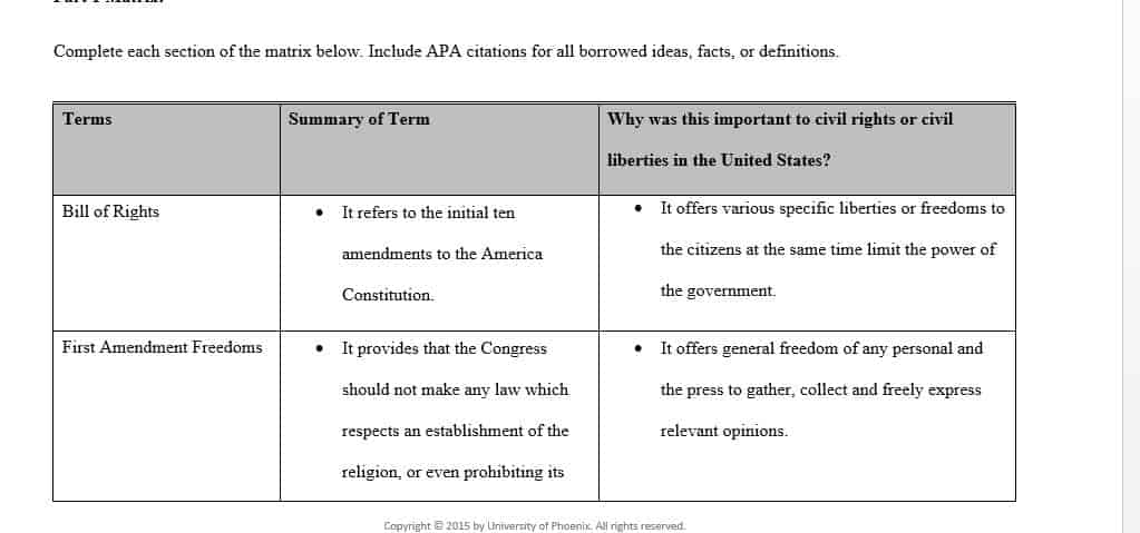 civil rights worksheet answers