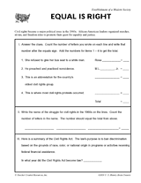 Equal Is Right Printable (5th - 8th Grade) - TeacherVision