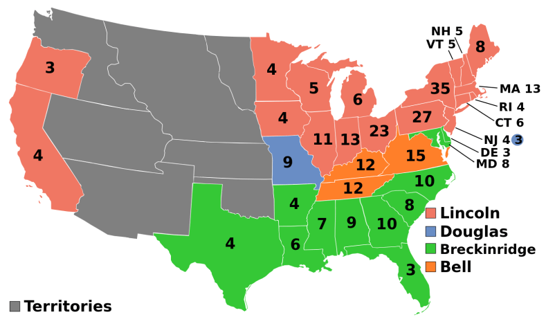5 Free Civil War Map Worksheets - The Clever Teacher