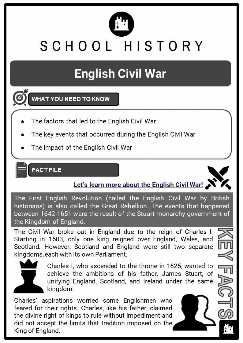 civil war worksheet and activities