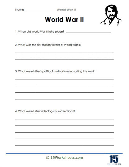 World War 2 Worksheets - 15 Worksheets Library