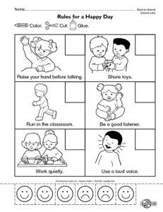 Back to school worksheet for kids | Crafts and Worksheets for ...