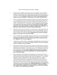 classical conditioning worksheet answer key