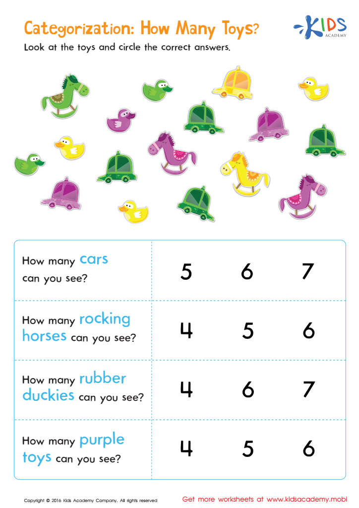Classify Pictures Worksheet for Pre-K - Kindergarten | Lesson Planet ...