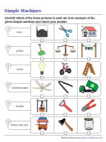Simple Machines Worksheets - Worksheets Library
