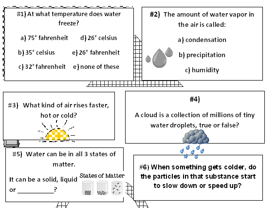 climate and weather worksheet