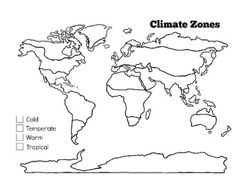 Climate Zones Worksheet by Hatching Curiosity worksheets library