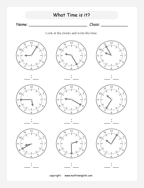Printable primary math worksheet for math grades 1 to 6 based on ...