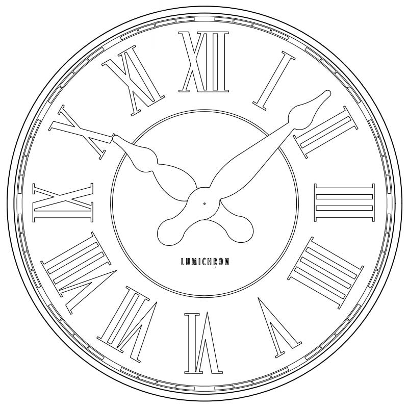 Drawings - Lumichron Clock Company