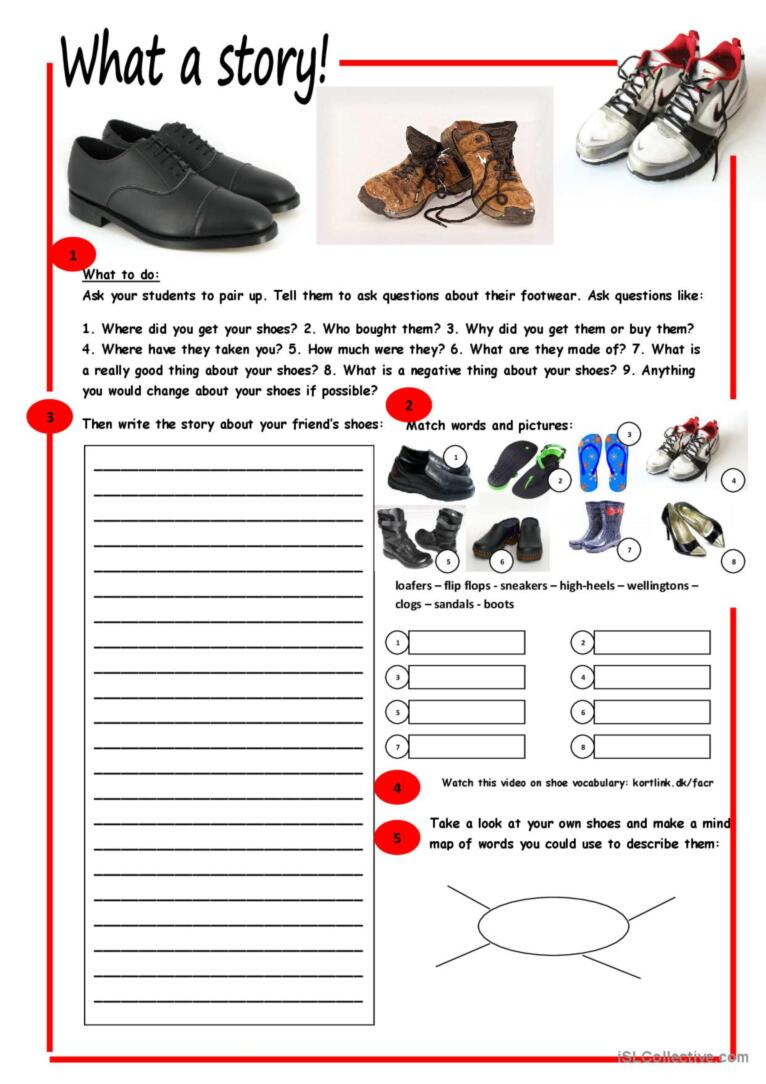 What a story! video or movi…: English ESL worksheets pdf &  doc