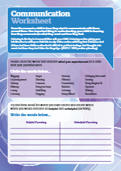 Parenting worksheets (assessment tool) - Free Social Work Tools ...