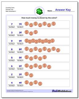 Money: Counting Coins