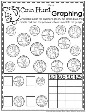 Money Worksheets - Planning Playtime