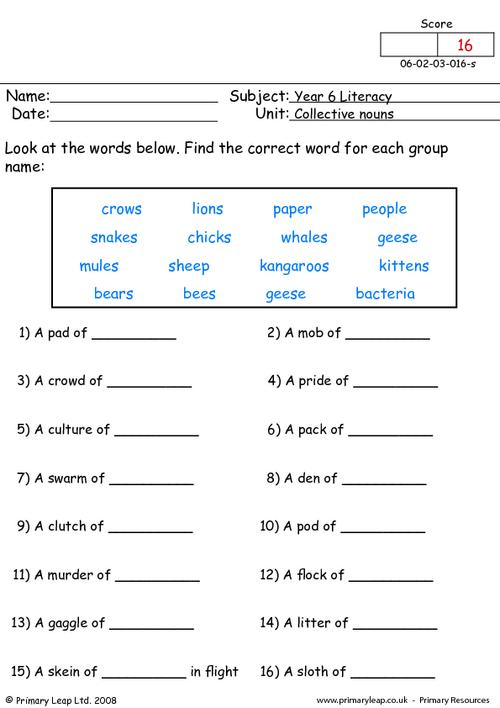 Worksheet Search