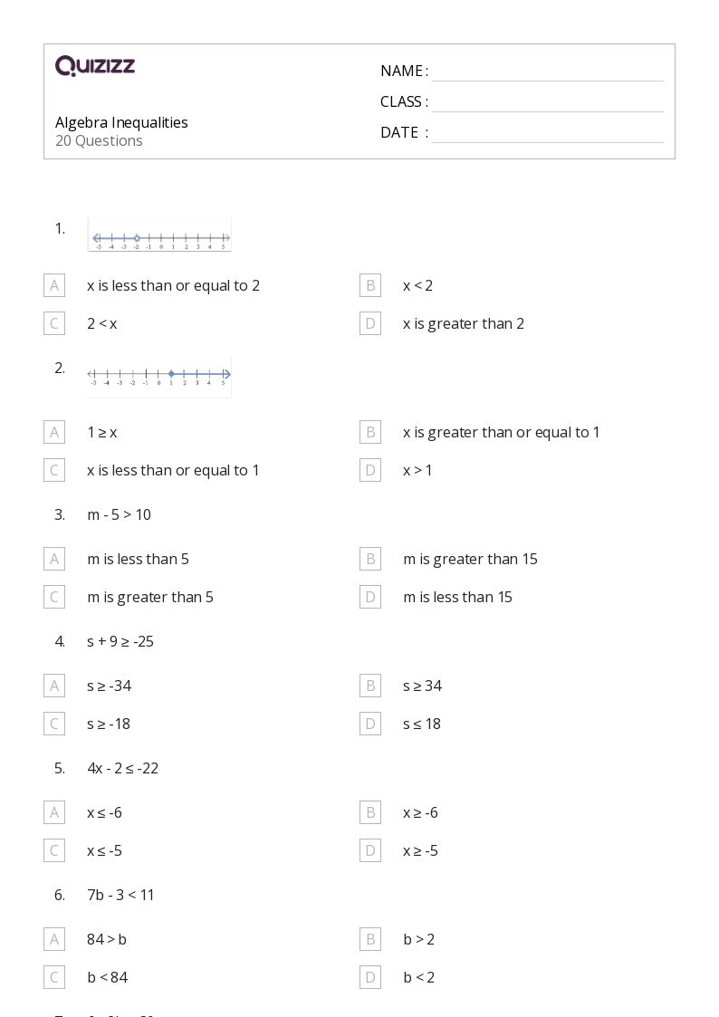 50+ algebra worksheets for 11th Grade on Quizizz | Free &  Printable