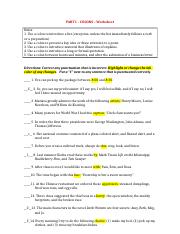 colon worksheet with answers
