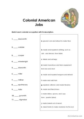 5 Jobs English ESL worksheets pdf &  doc