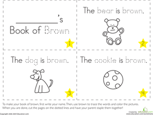 The Color Brown | Worksheet 