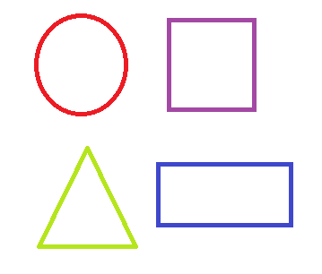 color shape worksheet
