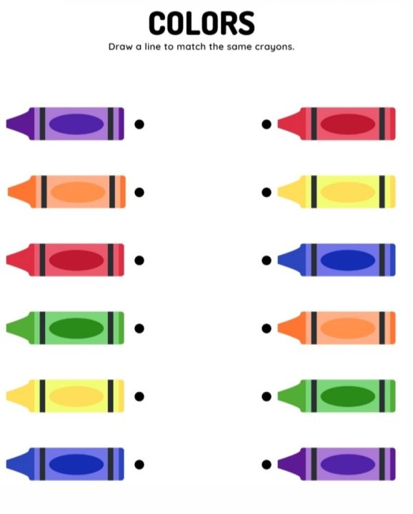 color shapes worksheet