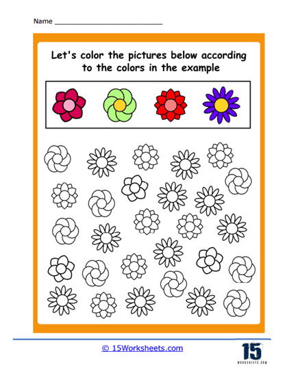 Free Color Words Printables - The Kindergarten Connection - Worksheets ...