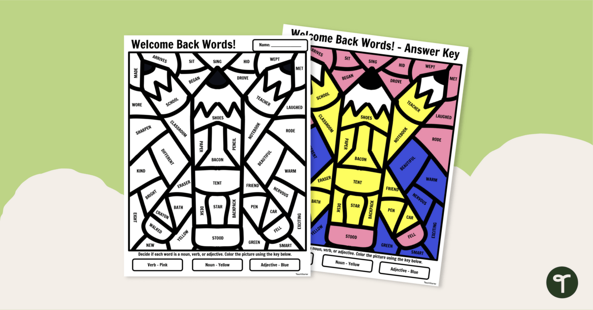 color worksheet answers