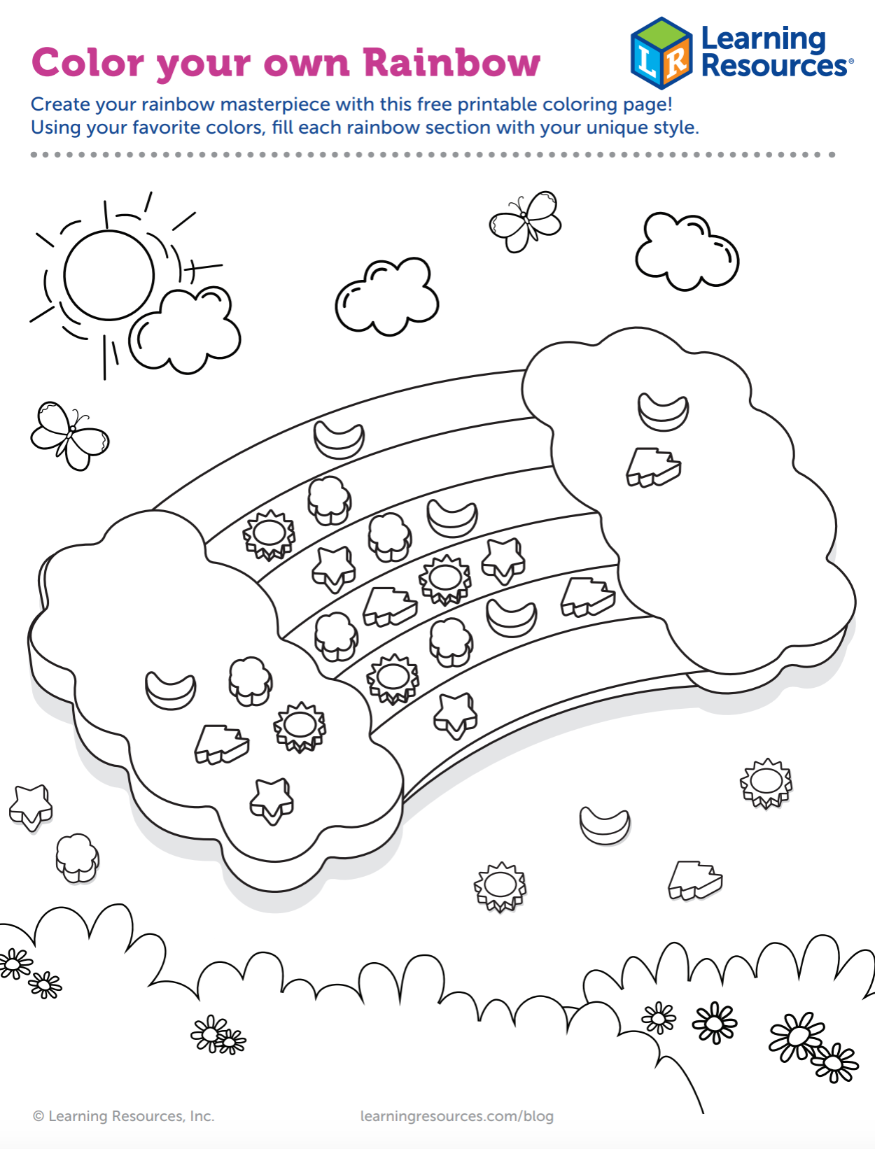 Free Printable Coloring Worksheets | Kids Activities Blog - Worksheets ...