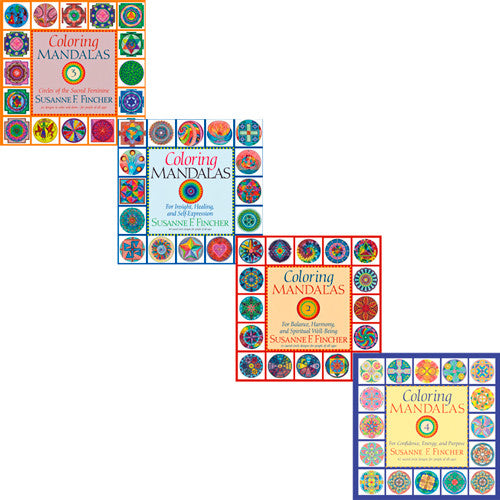 Coloring Mandalas - Four Book Set — ChildTherapyToys