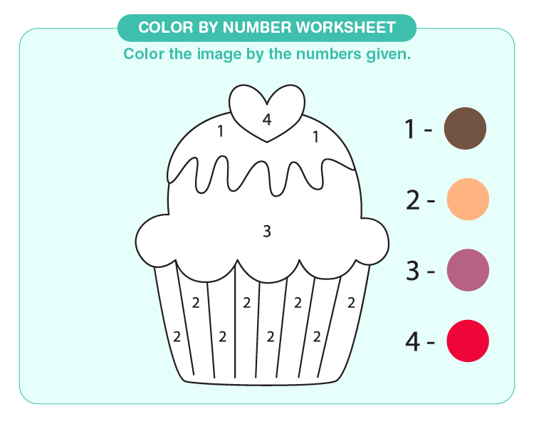 Color By Number Worksheets | Download Free Printables