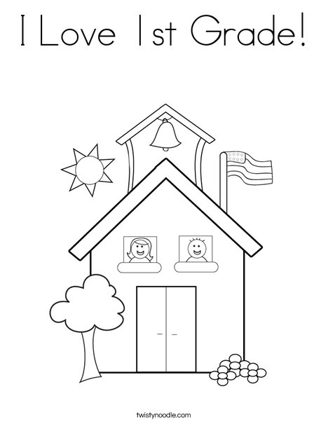 coloring pages for 1st grade