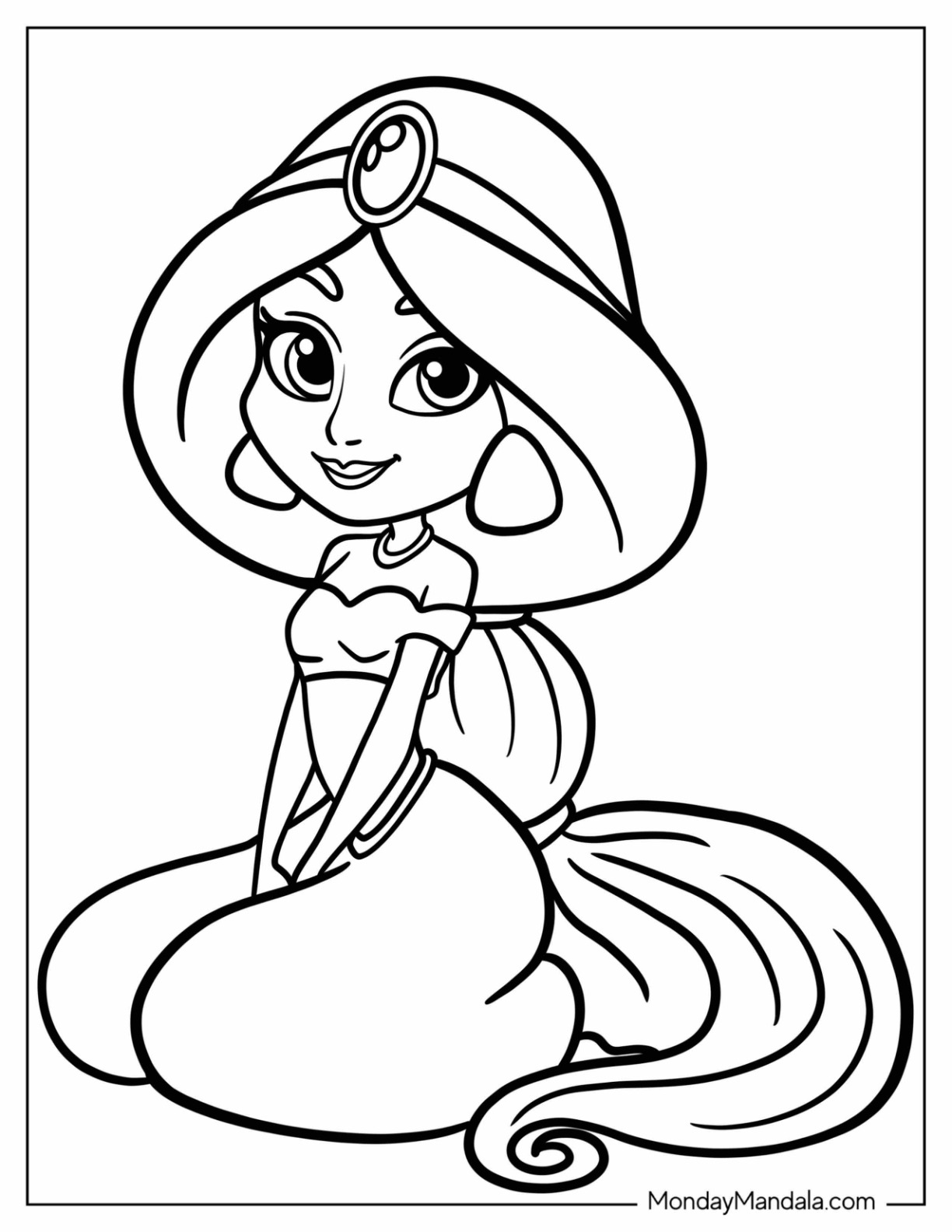 500 Princess Coloring Pages Free PDF Printables Worksheets Library 500 Princess Coloring Pages Free PDF Printables Worksheets Library