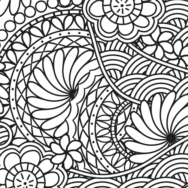 Coloring Pattern Images - Free Download on Freepik - Worksheets Library