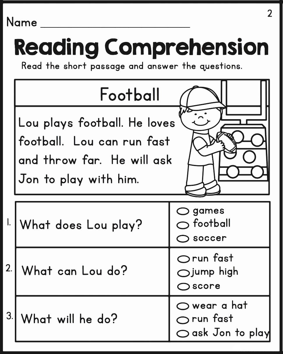 2nd Grade Reading Worksheets - Best Coloring Pages For Kids