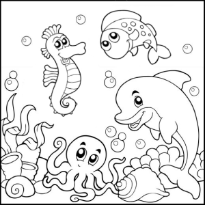 coloring worksheet for kids