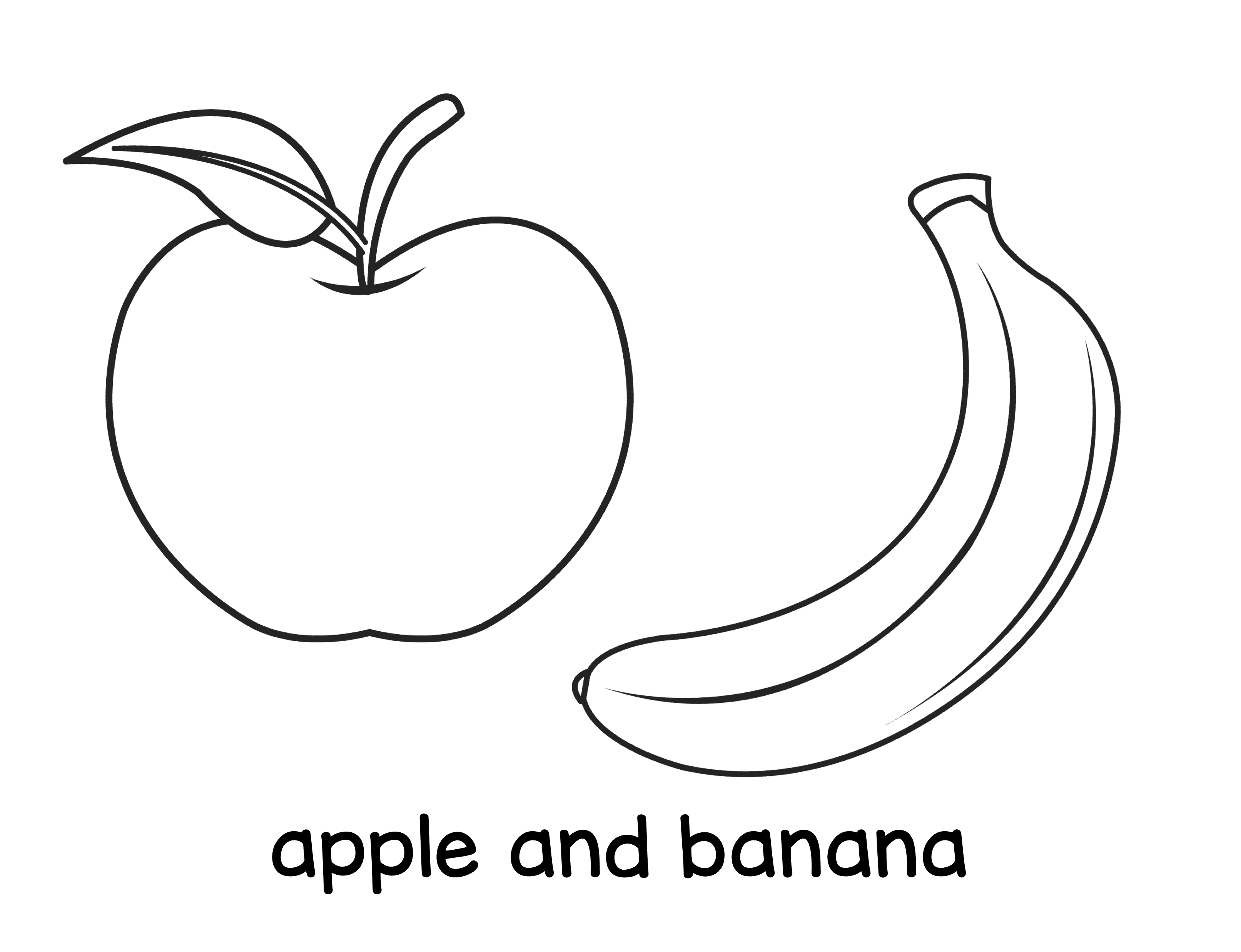 Simple Coloring Pages for Kids - The Teaching Aunt