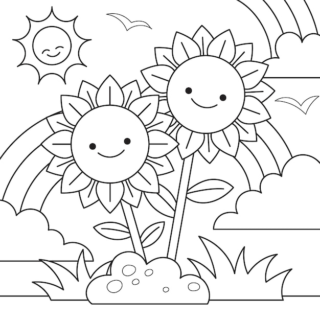 coloring worksheet for kids