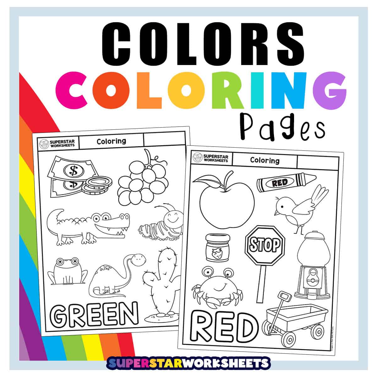 Coloring Worksheets for Preschool -Worksheets Library